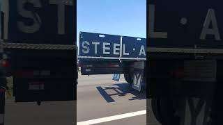 Fast Truck  Steel, Aluminum, Stainless! #shorts #flatbedtrucking #transportation