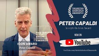 Peter Capaldi accepts his ICON AWARD | The British Short Film Awards 2021 Highlights