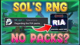 Did Sol's RNG LIE About The RIA Packs?