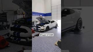 Supercharged GT350R hits the dyno!