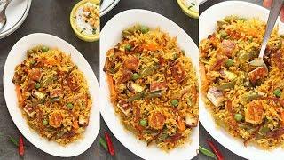 Instant Pot Paneer Pulao | Paneer Biryani recipe | Best paneer rice dish in pressure cooker