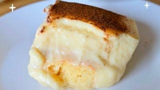 ‼️POSTRE RICO y FÁCIL, SIN HORNO‼️EN 5 MINUTOS‼️ BOMBA de LECHE y CANELA⭐️