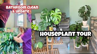 BONUS VIDEO - Cleaning motivation, small updates to the master bathroom and plant tour