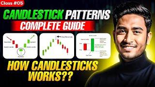 What Is Candlestick Patterns | Types Of Candlesticks | How Candlesticks Works | Class 5