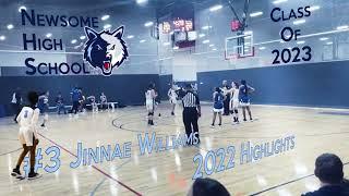 2022 Jinnae Williams Highlight Video