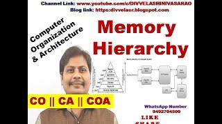 Memory Hierarchy in Computer Architecture || Memory Hierarchy in Computer Organization || CO || CA