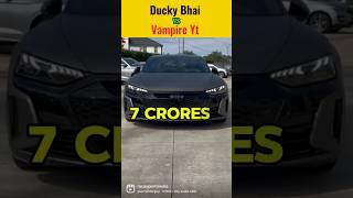 Ducky Bhai Vs Vampire Yt Car Collection  #viral #shorts