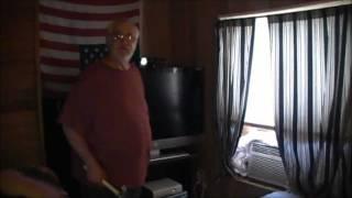 Angry Grandpa Destroys HD TV!