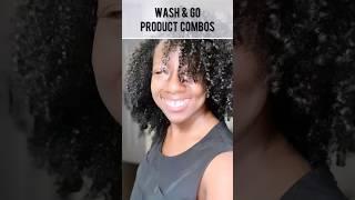 Best Wash & Go Products for 3c Hair #naturalhairproducts #washandgo #naturalhairroutine #3chair