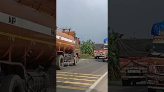 Back to back  truck crossing video