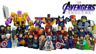 LEGO Avengers Endgame Collection / All Characters & How To Build Them!
