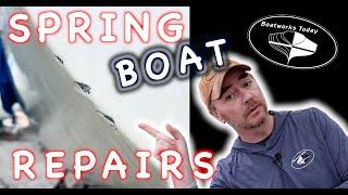 FIBERGLASS REPAIR OR COSMETIC GELCOAT TOUCHUP FOR YOUR BOAT??