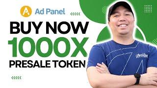 ADPANEL 1000X Potential | Buy This Presale Token Now | Don't Miss The Opportunity!