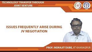 Issues Frequently Arise During JV Negotiation