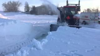 Agrotrend 4102D Snowblower in Herbert Saskatchewan.