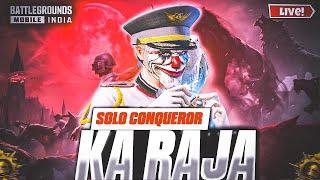 BGMI SOLO : LAG PROBLEM IN END ZONE CONQUEROR LOBBY @blassterr  LIVE RANK PUSH SOLO
