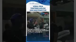 Video Viral Pria di Pandeglang Tenteng Golok hingga Ancam Pengendara Motor, Polisi Ungkap Faktanya