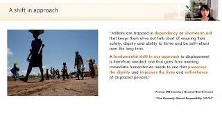Lives in Dignity Webinar: Refugee Self-Reliance Initiative