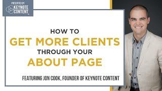 How to Get More Clients Through Your About Page