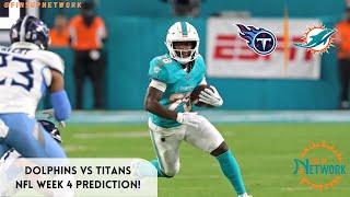 Miami Dolphins vs. Tennessee Titans Prediction | Tyler Huntley Named Dolphins Starting QB