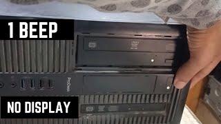 HP Prodesk 600 G1 Tower 1 Beep and Turn Off Pc Before On Beep and Off Continuously Fixed