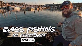 Bass Fishing in Brixham | Fish with me at FishTown