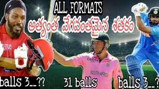 TOP 5 FASTEST CENTURIES IN CRICKET