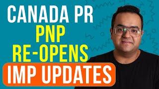 Important Update Alberta PNP re-opens Canada PR options -Canada Immigration News Latest IRCC Updates