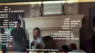 Bravia Core HD Stream Test