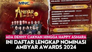 Ada Denny Caknan Hingga Happy Asmara, Ini Daftar Lengkap Nominasi Ambyar Awards 2024