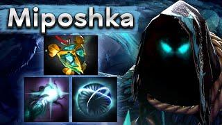 Мипошка просто гений игры! Показал скилл на Абаддоне - Miposhka Abaddon 7.34 DOTA 2