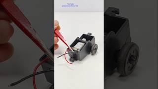 Mini Car powered by DC motor / Mini Car with DC motor/DC motor Mini car/Motor car banane ka tarika