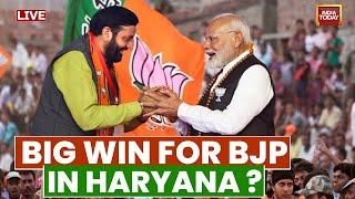 Haryana LIVE Results: BJP Crosses Halfway Mark In Haryana | Haryana Election Results LIVE