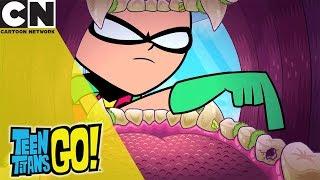 Teen Titans Go! | Titans Brush Your Teeth | Cartoon Network UK 