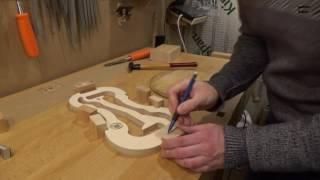 Making a violin - step 1 - the corner blocks