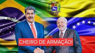 "Conflito" da VENEZUELA com BRASIL pode ser uma armação combinada entre MADURO e LULA.