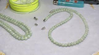 How to Make Jadeite Beaded Necklace DIY Jewelry Tutorials