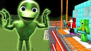 DAME TU COSITA vs Security House in Minecraft Challenge Maizen JJ and Mikey