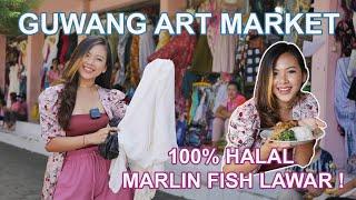 GUWANG ! | Cheapest Alternative Art Market in Bali | Lawar Marlin Ketewel | Best Halal Balinese Food