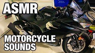 ASMR - Motorcycle Sounds (Kawasaki Ninja 400 ABS)