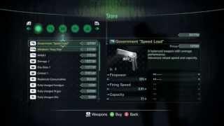 Resident Evil Revelations All Weapons, Parts And Consumables Trick In Raid Mode