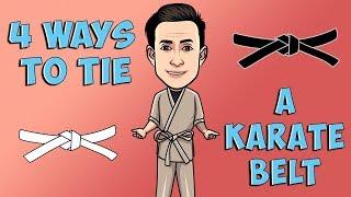 4 Ways to Tie a Karate Belt