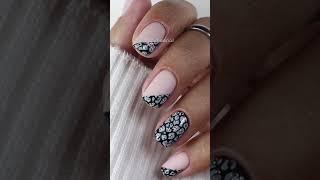 10 Gorgeous Black Nail ideas #naildesignideas #shorts