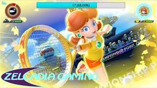 Mario Tennis Aces - Playing Against World Champion (August 2020) and One of the Best Players, Laggy