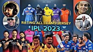 Rating All Team IPL Jersey | IPL 2023 | CricAnshu2.0