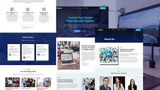 Digital Business Agency Website Template