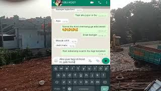 IBU KOST SEPERTI KEMARIN LAGI | NURUTIN AJA !!! Chat Whatsapp Romantis