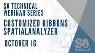 SA Technical Web Series | Customized Ribbon Bar