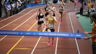 Girls Championship Mile - Nike Indoor Nationals 2024 [Full Race]