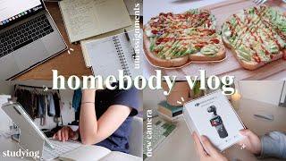 A day in my life as a homebody ️ studying, unboxing new camera, daily routines + Q&A